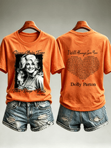 Women's  Vintage Signature Graphic Memorial T- Shirt