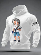 🔥Buy 3 Get 15% Off Men's casual printed hooded sweatshirt