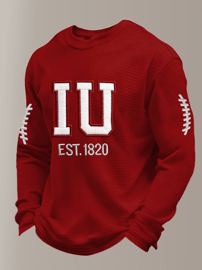 Men's Football Printed Casual Top