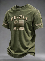 Men's Retro Print Short-Sleeve T-Shirt