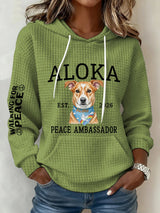 Women's Walk For Peace  Art Print Sweatshirt