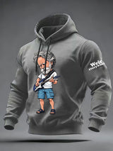 🔥Buy 3 Get 15% Off Men's casual printed hooded sweatshirt