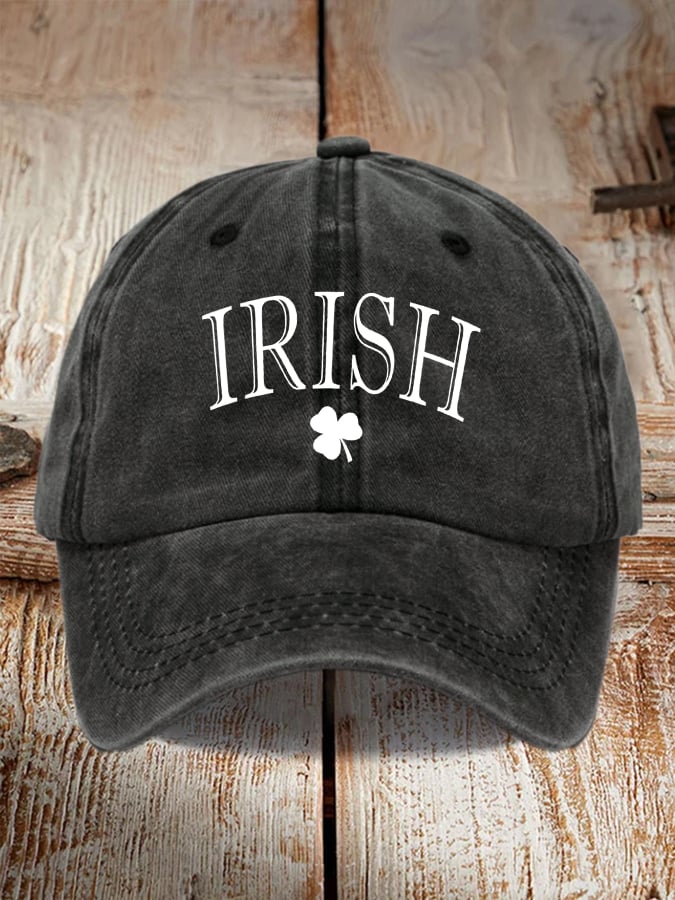 St. Patrick's Day Lucky Shamrock Baseball Cap
