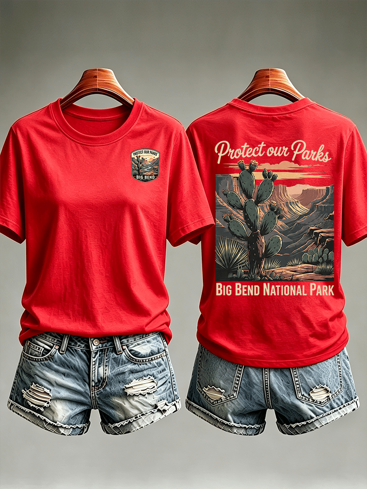 Women's  Protect our Parks - Big Bend National Park T-Shirt