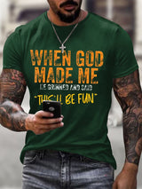 🔥Buy 3 Get 15% Off🔥Men'S Casual Faith Short-Sleeved T-Shirt
