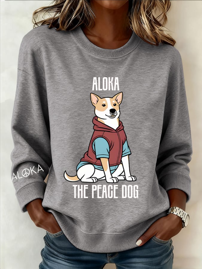 Women's Walk For Peace  Art Print Sweatshirt