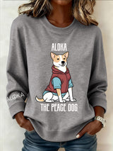 Women's Walk For Peace  Art Print Sweatshirt