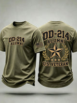 Men's Veteran Pride DD-214 Printed T-shirt