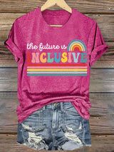 Women's  The Future Is an Inclusive Print T-Shirt