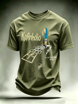 Men's Vintage Kornholio Graphic Funny T-Shirt