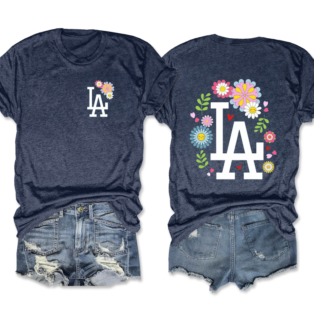 Dodgers Floral Tee