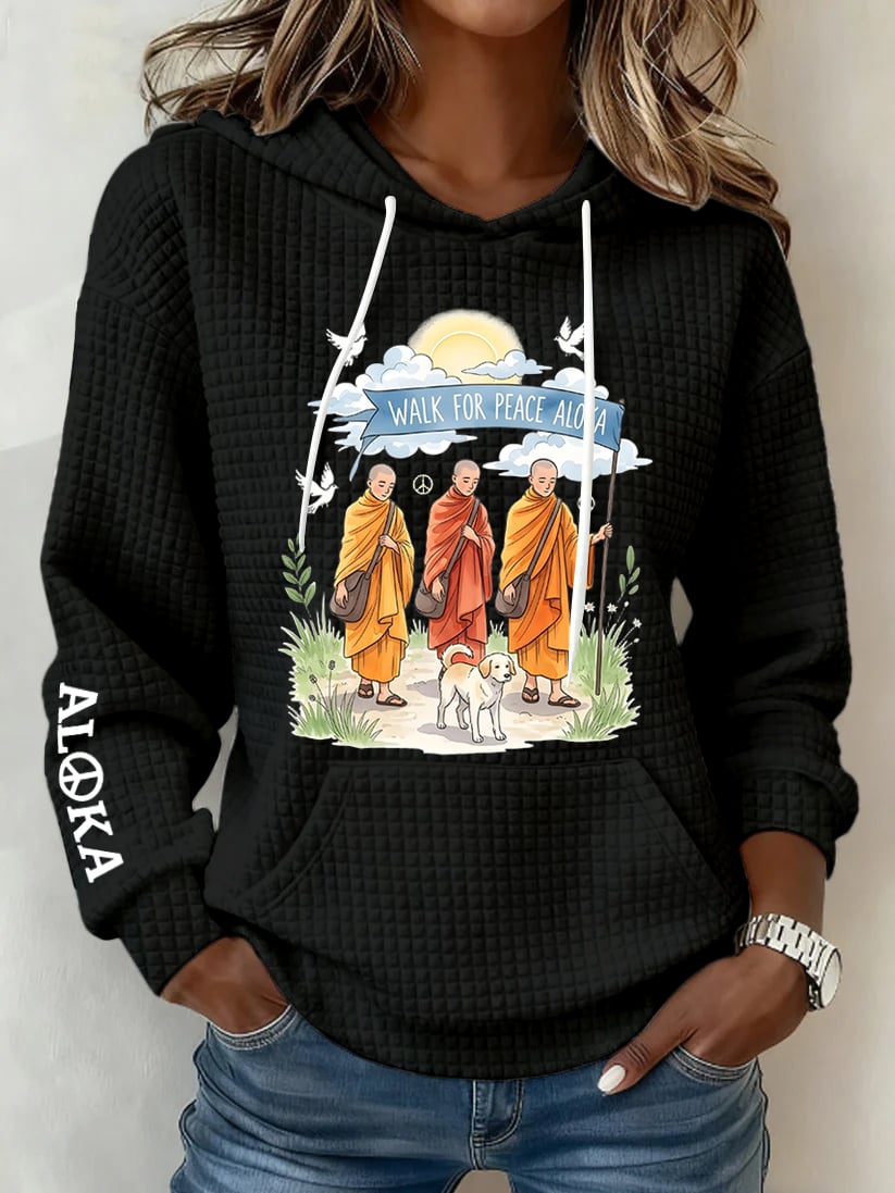Women's Walk For Peace  Art Print Sweatshirt