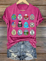 Women's  Spring Easter FDT Subtle Hidden Message T-shirt