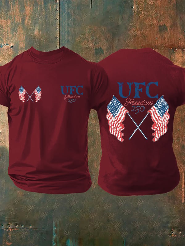 Men's Freedom 250 Flags T-Shirt