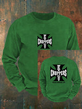 Men's West Coast Choppers-Inspired Paul Tribute Print   Sweatshirt