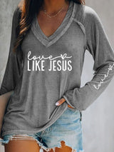 Women's  Hearts Print T-Shirt