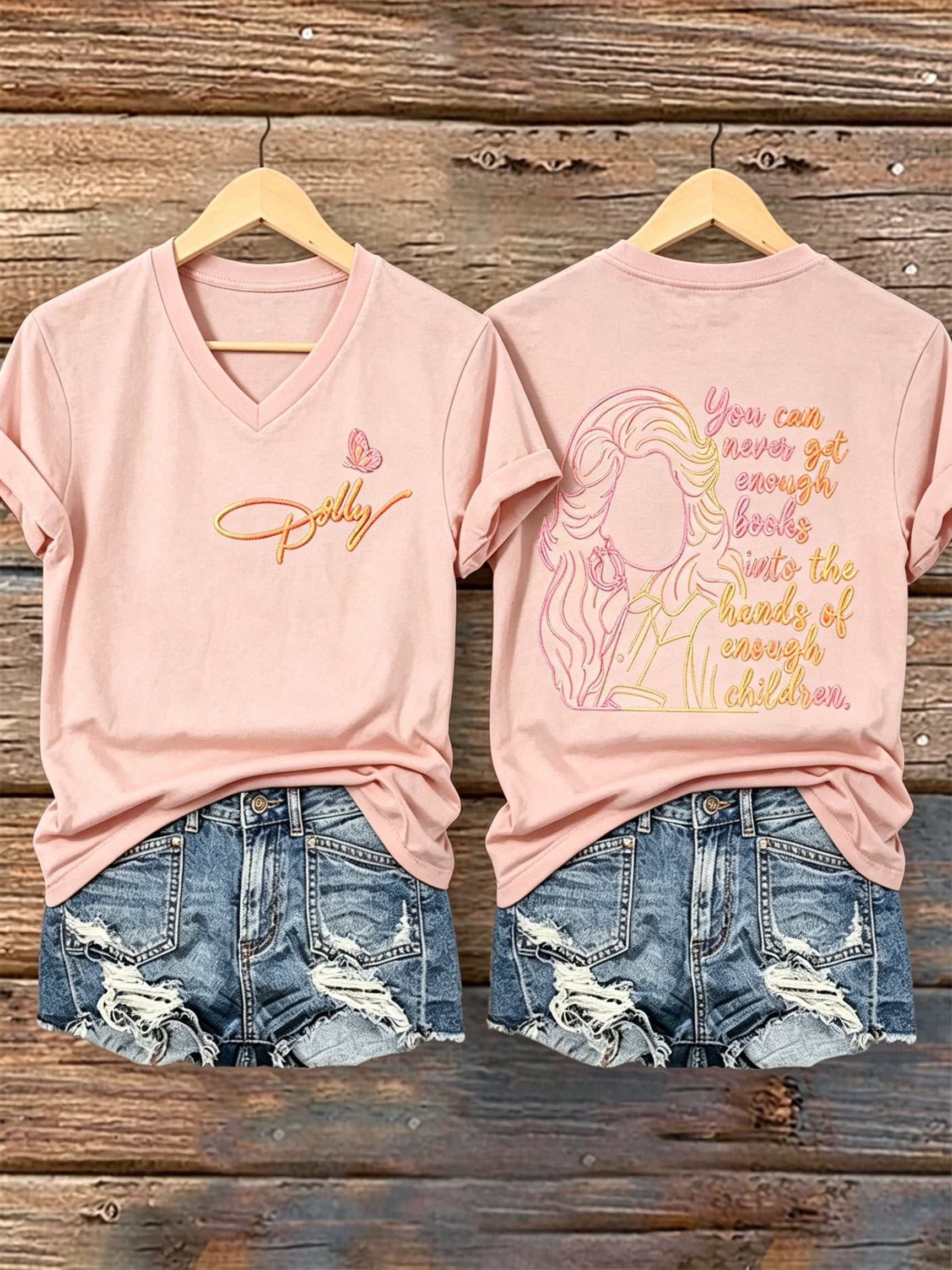 Women's Country Music Legend Tribute Print T-shirt