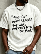 Men's Retro 90s Hip Hop Social Justice ,Comfortable Pure Cotton T-Shirt