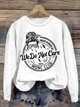 Retro Funny Proud Member Of WDNC Print Sweatshirt