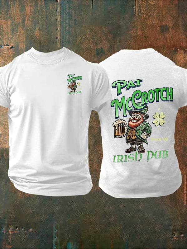 Men's  Pat McCrotch Irish Pub since '69  Print  T-Shirt