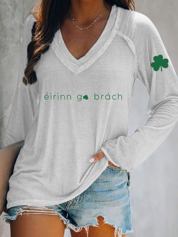 Women’s Erin Forever Printed V-Neck T-Shirt