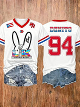 Women's Puerto Rico Print Shirt