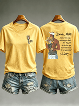 Women's Dear Mama" Graphic Vintage Hip Hop Streetwear