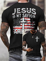 🔥Buy 3 Get 15% Off🔥Men'S Casual Faith Short-Sleeved T-Shirt