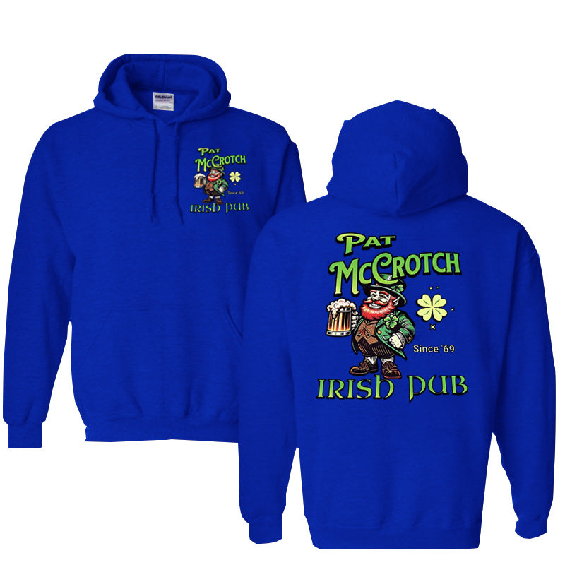 St.Patrick's Day Print Pattern 100% 300g Cotton Classic Hoodie