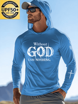 🔥Buy 3 Get 15% Off🔥Men's Faith Outdoor Sun Protection Breathable Cool Hooded Sun Protection Long Sleeve Top