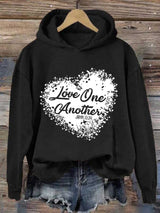 Women's Love One Another Print Sweatshirt