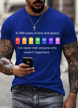 Men's  Pride Rainbow Police Box , LGBT Pride Month T-shirt