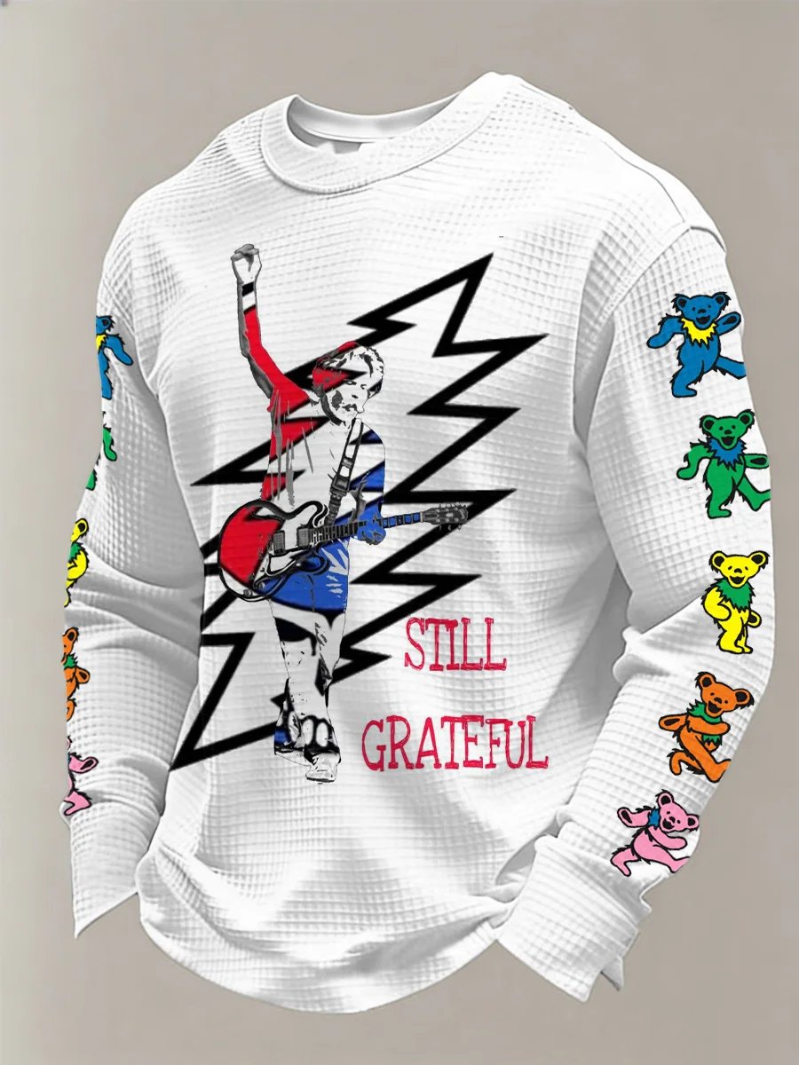 🔥Buy 3 Get 15% Off Men's Vintage Rock Tribute Printed Casual Top