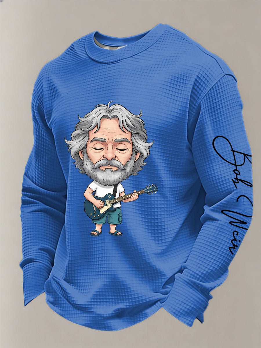 🔥Buy 3 Get 15% Off Men's RIP Bob Weir Print Casual Sweatshirt