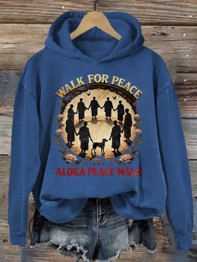 Women's Walk For Peace  Art Print Sweatshirt