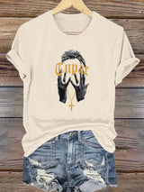 Women's Retro Rap Star Comfortable Pure Cotton T-Shirt
