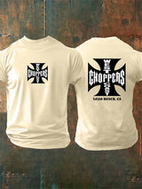 Men's  West Coast Choppers-Inspired Paul Tribute  Print  T-Shirt