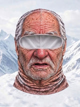 Men's Outdoor Warm Balaclava with Funny Expressions