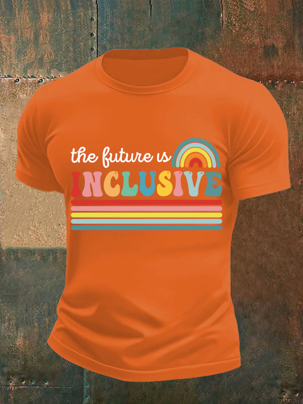 Men's The Future Is an Inclusive Print T-Shirt