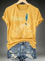 Women's  Vintage Kornholio Graphic Funny T-Shirt