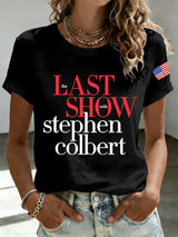 🔥Buy 3 Get 15% Off Retro Last Show Print T-Shirt