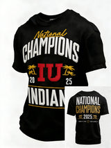 Men's Football Print Short-Sleeve T-Shirt