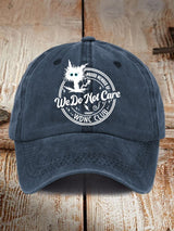 Retro Proud Member Of WDNC Club Menopause Perimenopause Print Baseball Cap