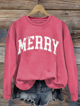 Women'S Merry Christmas Sweatshirt
