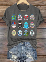 Women's  Spring Easter FDT Subtle Hidden Message T-shirt