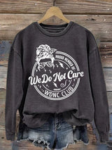 Retro Funny Proud Member Of WDNC Print Sweatshirt