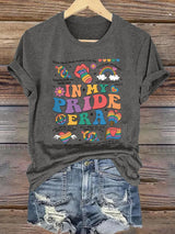 Women's  In My Pride Era, Pride Month Print T-Shirt