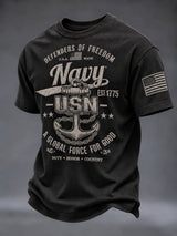 Men's Veterans Day Print Short-Sleeve T-Shirt