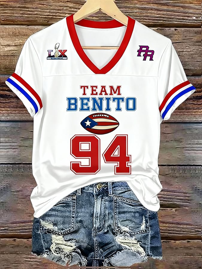 Women's Puerto Rico Print Shirt