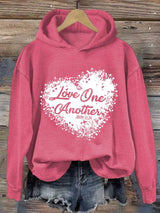 Women's Love One Another Print Sweatshirt